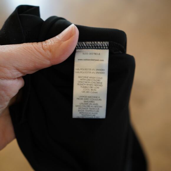 SOLID & STRIPED palm tree crew x s&s‎ the ariana dress Cut out Size L - Picture 7 of 8